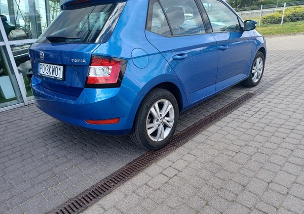 Skoda Fabia cena 49990 przebieg: 18000, rok produkcji 2019 z Poznań małe 11